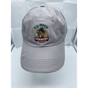 US Open Oakmont 2016Gray Baseball Cap Hat Strap-back USGA Member Golf Adjustable